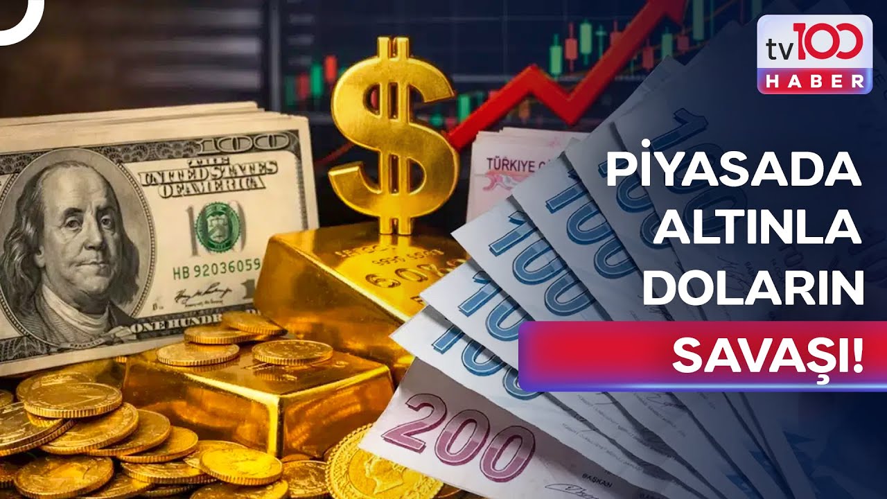 Dolar Yükseldi Altın Durdu! Altının Yükselişi Bitti Mi? | tv100 Ana Haber