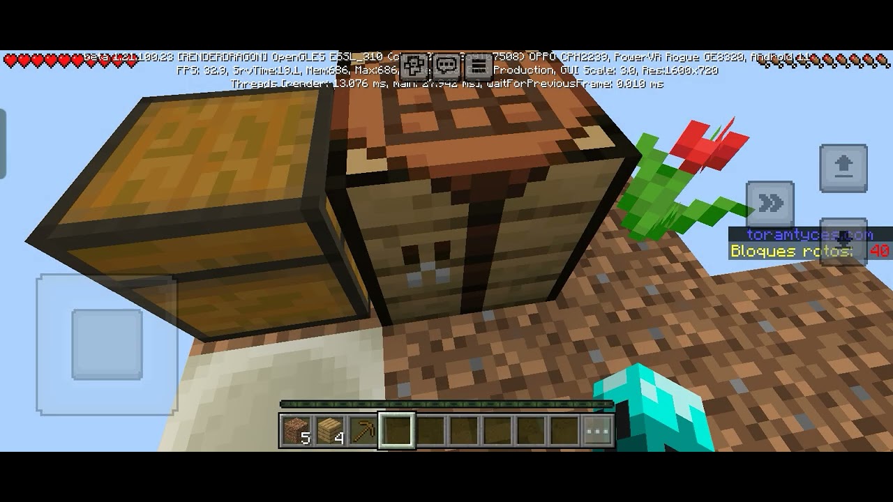 Minecraft but i am in one block. I cheated in one block challenge 😂