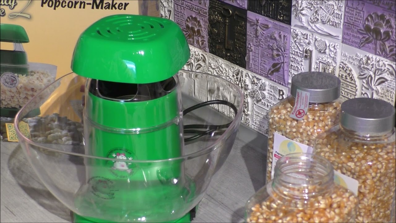 aromatisierter Mais für Popcorn - schnelle und saubere Sache -  Popcorn zuhause selber machen
