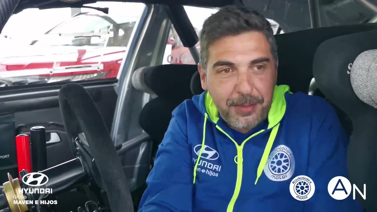 Eduardo Noriego y el Hyundai i20 R5 en Radiogolex Motor