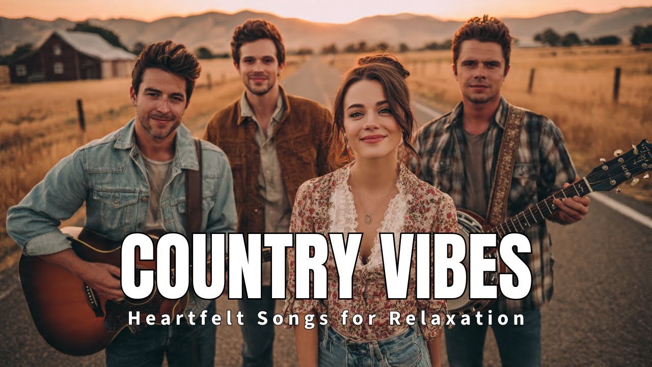 Gentle and Soft Country Music Mix from the 80s for Calm Vibes and Relaxed Mood