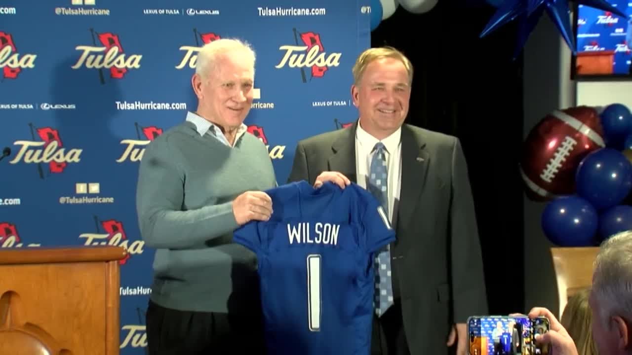 FULL: Kevin Wilson introduced as head football coach at Tulsa