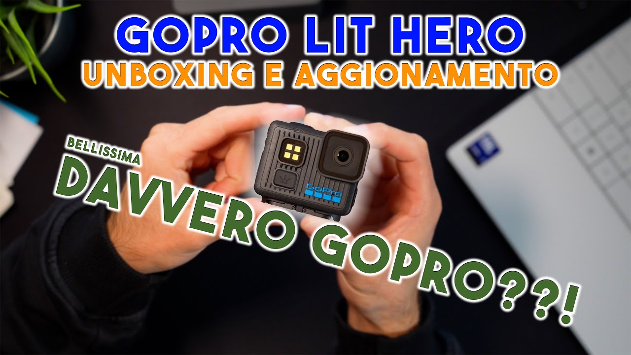 NUOVA GOPRO LIT HERO - PENSATA PER I VLOGGER? - Unboxing e Primo Aggiornamento