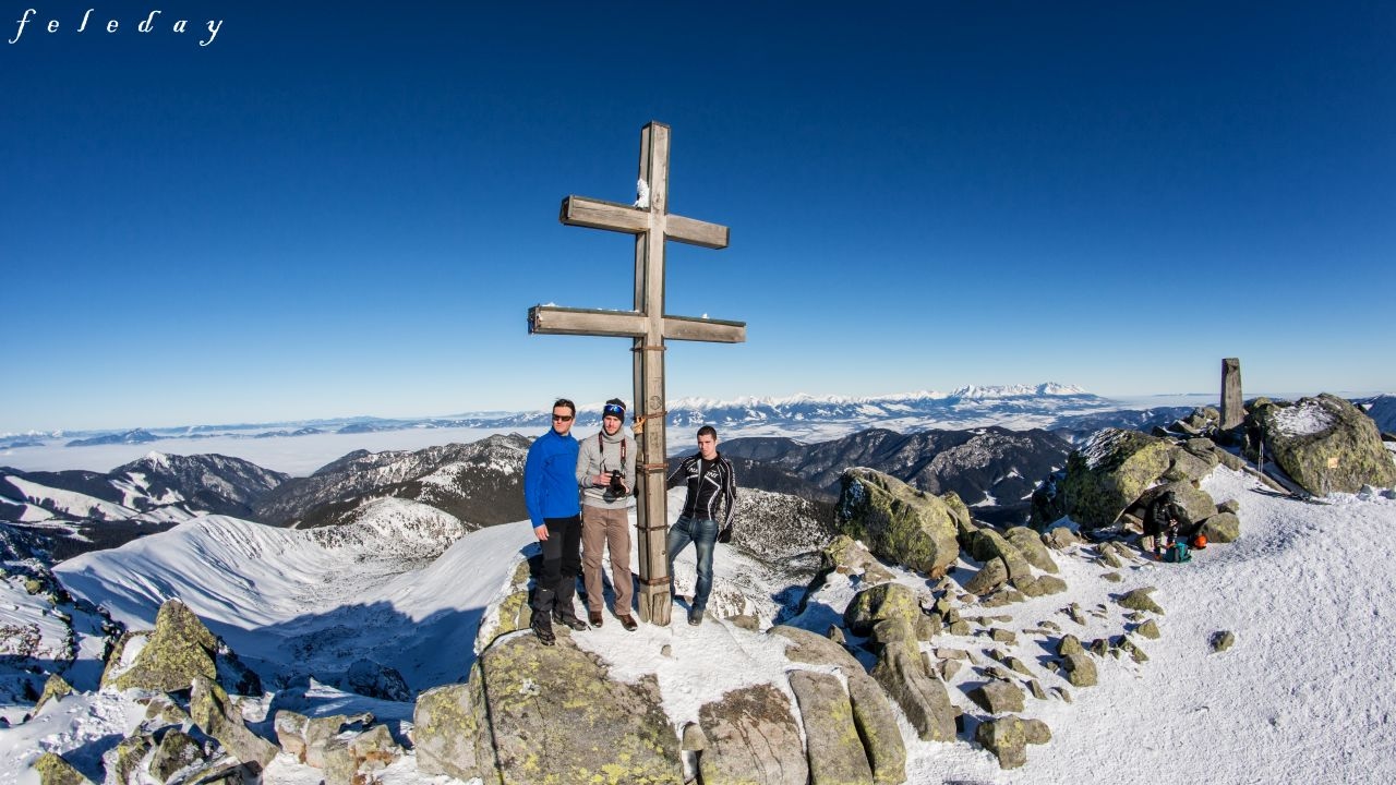 Alacsony Tátra Gyömbér-csúcs 2043m