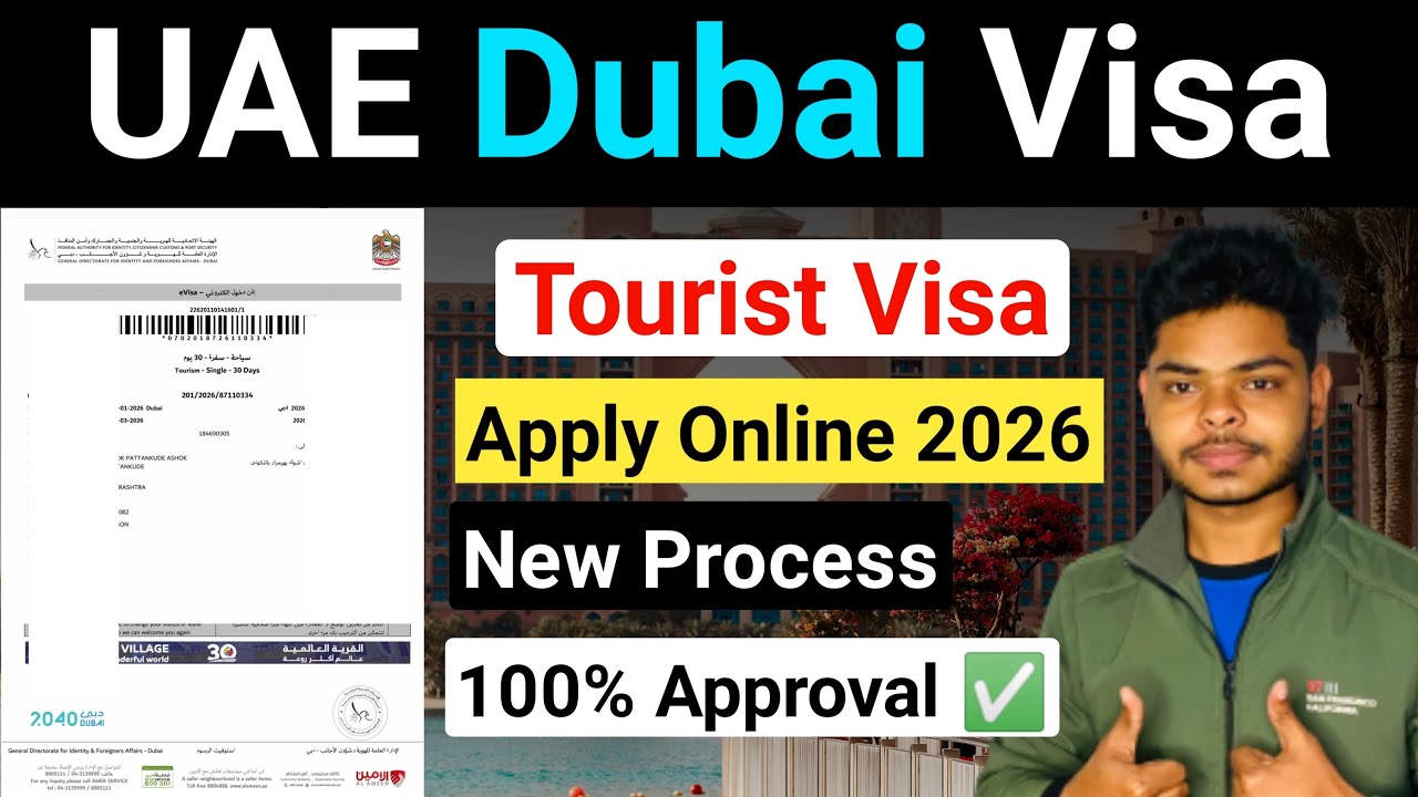 UAE Dubai Tourist Visa Apply Online | How to Apply Dubai Visa | UAE Dubai Visa Fees & Complete Guide