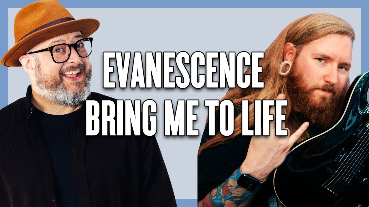 Урок игры на гитаре Evanescence Bring Me to Life + обучающее видео с @JamieSlays