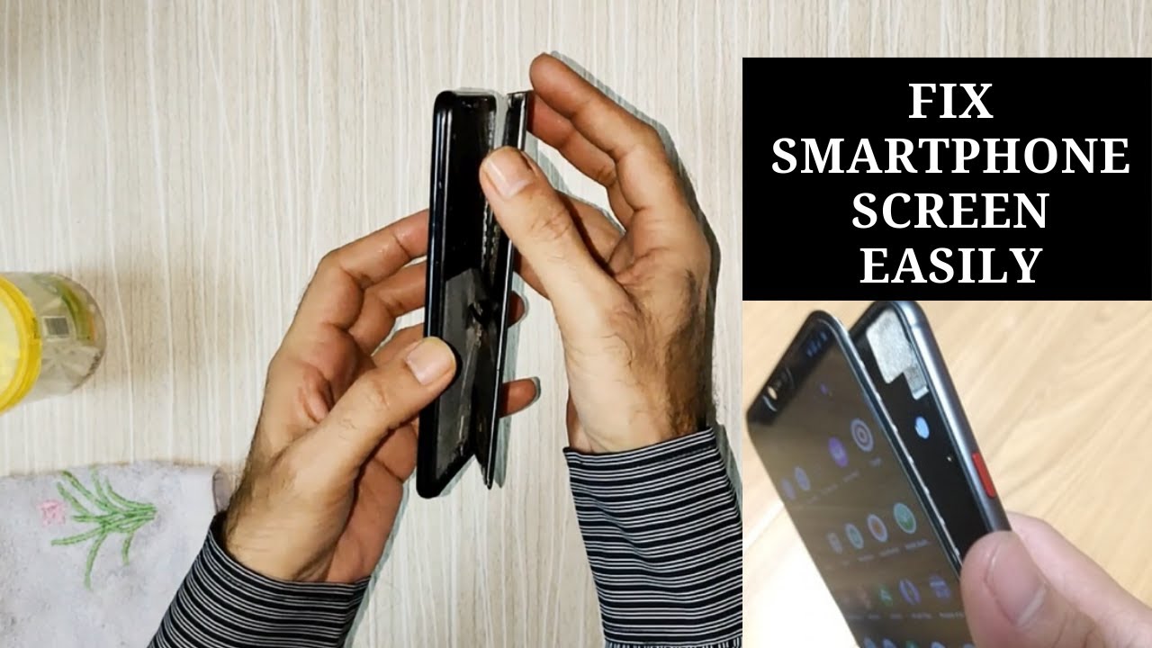 How to fix smartphone screens: A step-by-step guide | How to Glue Smartphone Screen (Easy Repair)
