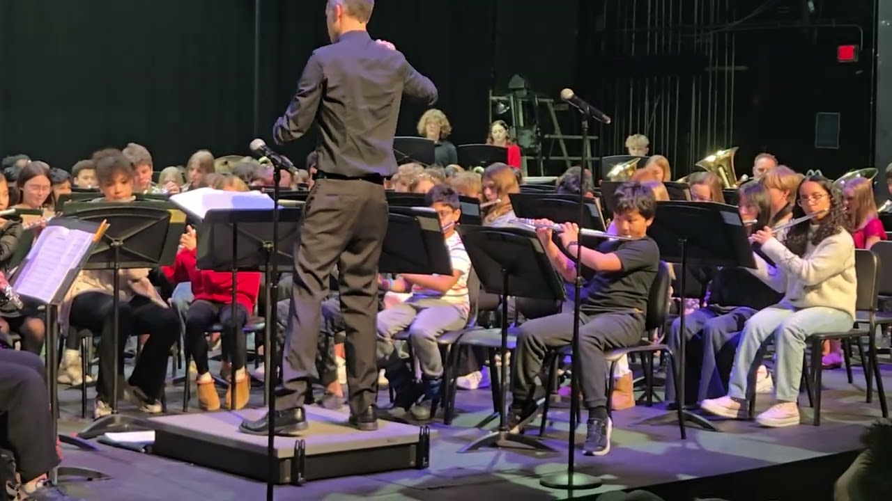 J5 - James (12) 6th Grade Winter Band Concert - Zombie Stomp - January 2026