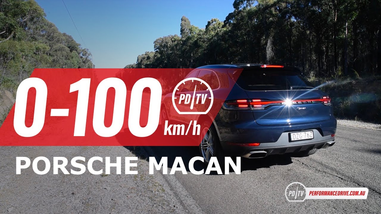 2019 Porsche Macan 2.0T 0-100km/h & engine sound