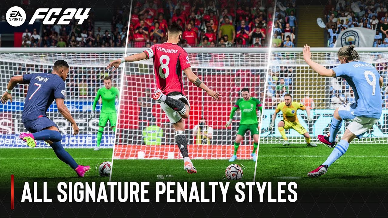 EA SPORTS FC 24 | All Signature Penalty Styles