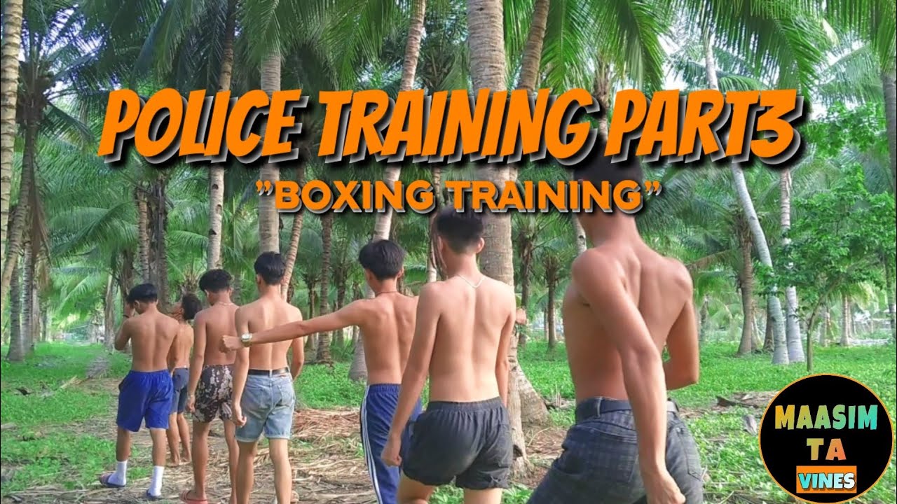 POLICE TRANING PART3👮🤣(BOXING TRAINING)