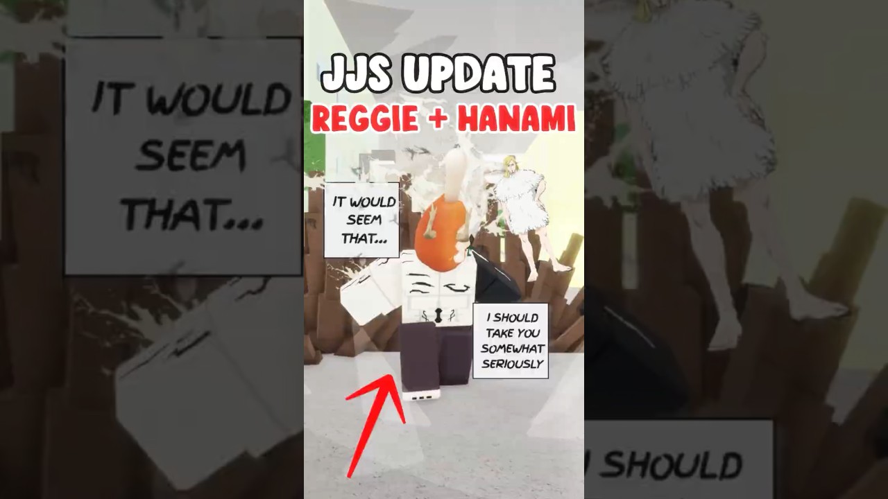 РЕГГИ + УЛЬТА ХАНАМИ в НОВОМ ОБНОВЛЕНИИ JUJUTSU SHENANIGANS! #jjk #roblox #jjs