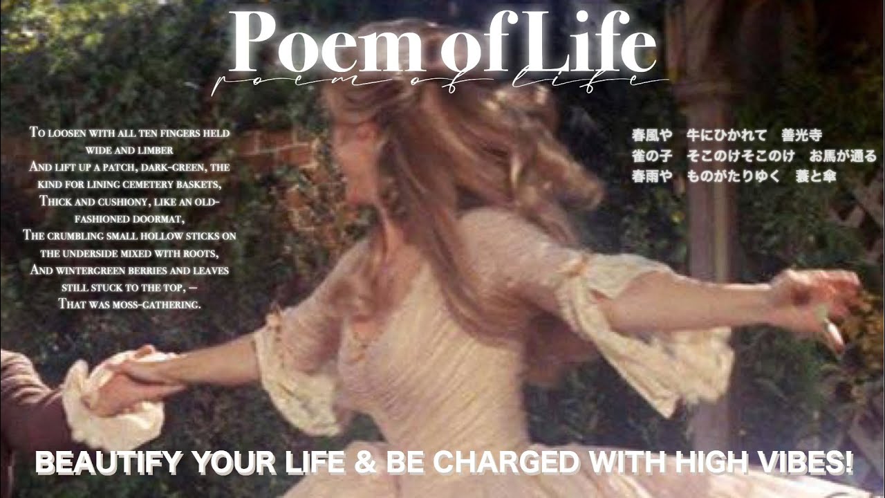❝Poem of Life.&deg;// Beautify your life + high vibration charger [𝐬𝐮𝐛𝐥𝐢𝐦𝐢𝐧𝐚𝐥]
