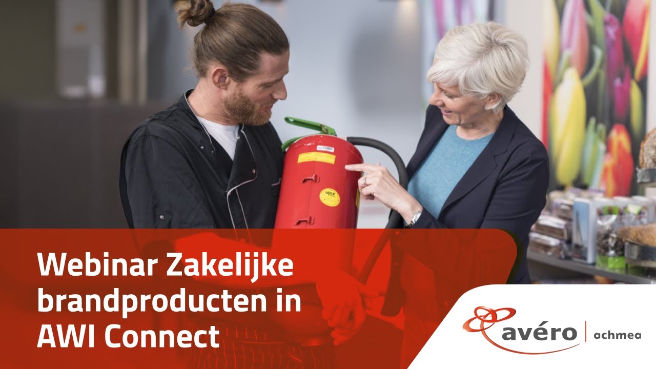 Webinar: AWI Connect & Avéro Achmea – Zakelijke brandproducten van BedrijfActiefPolis in AWI Connect