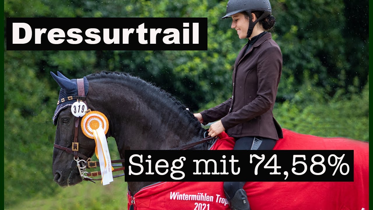 Wintermühlentrophy 2021 // Dressurtrail Klasse L // SIEG