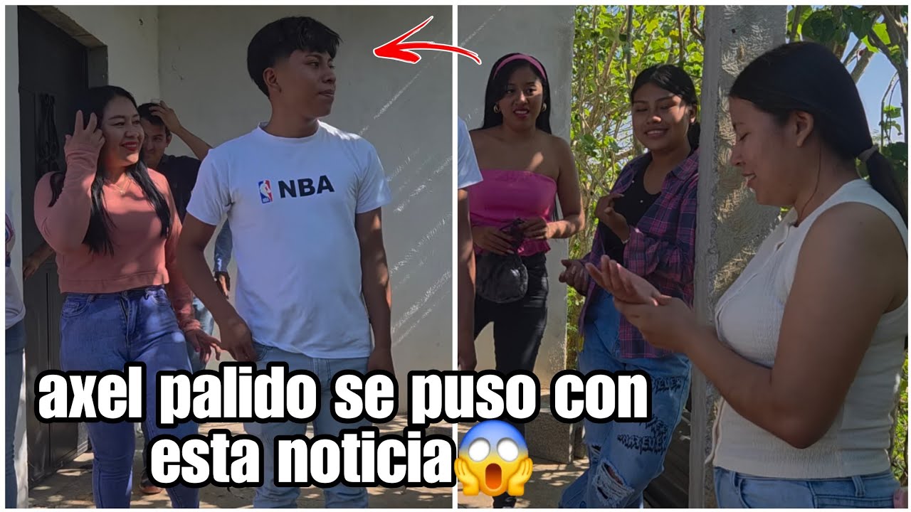 Melissa le da la noticia de su vida a Axel/mira cómo reaccionó
