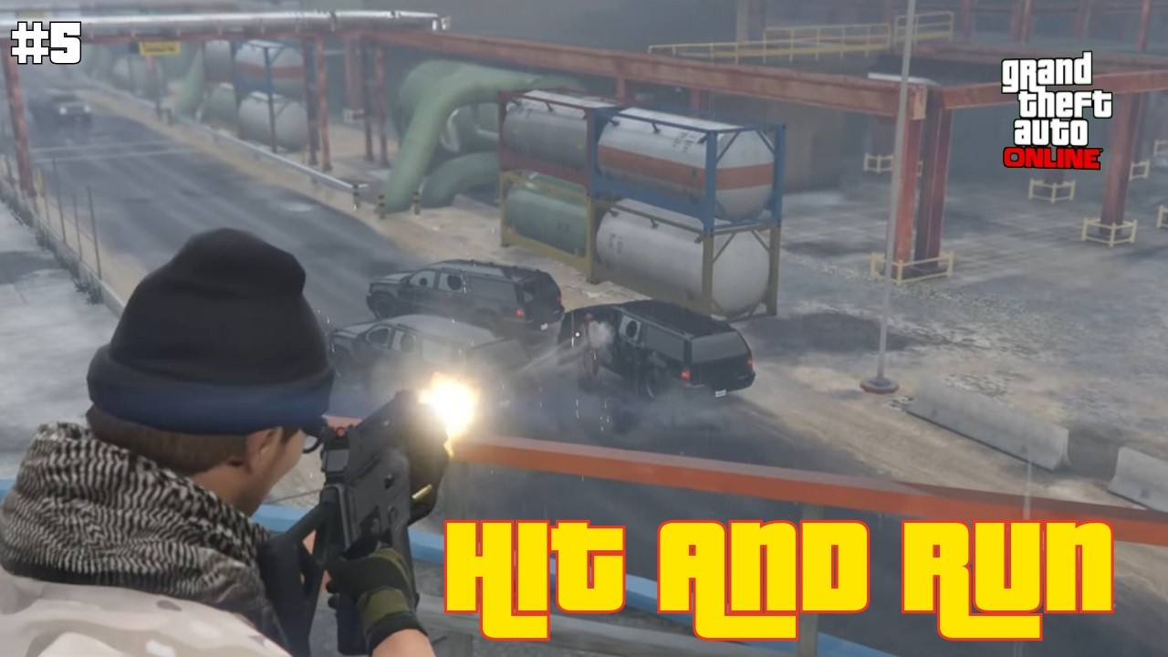 VINCENT'S FOURTH MISSION HIT & RUN #gta