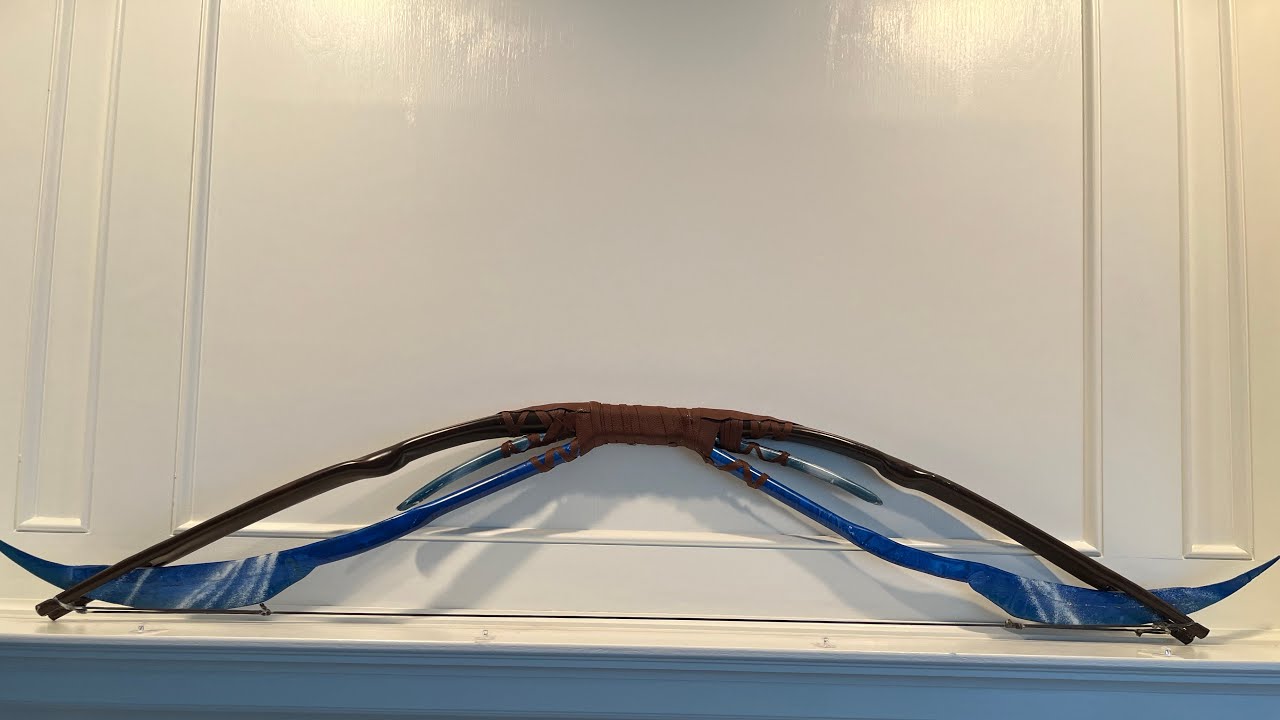 Making the bow from the avatar movies!