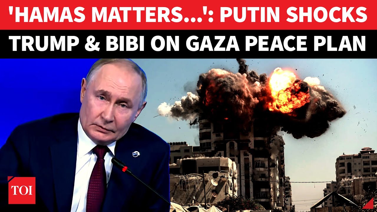 Putin Drops Hamas Truth Bomb On Israel & U.S. | Shocks Trump On Gaza Peace Plan | WATCH