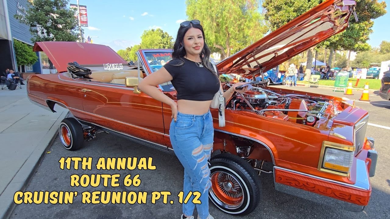 Route 66 Cruisin Reunion 2024: +1K Classic Cars On 22 City Blocks Pt. 1