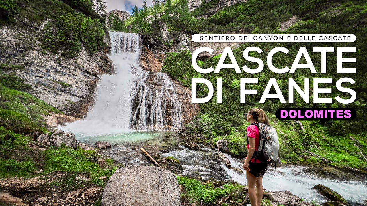 Cascate Di Fanes Sentiero dei canyon e delle cascate