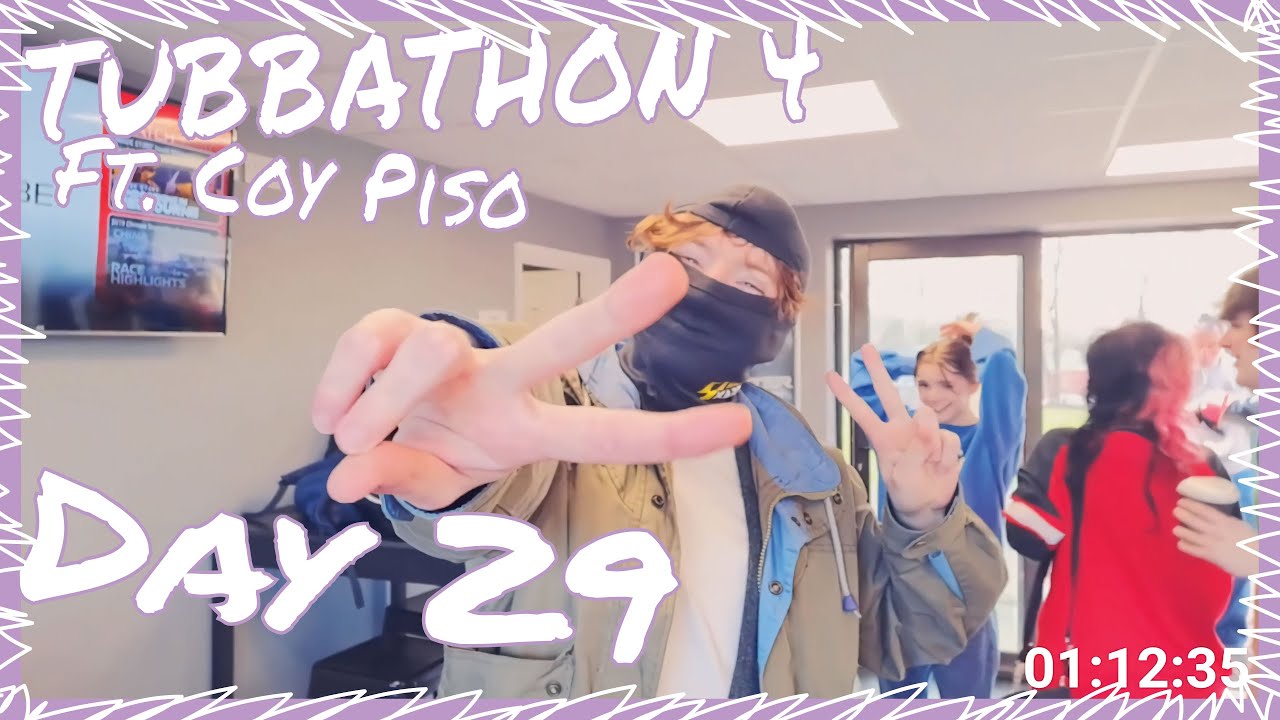 [Day 29] GO KART RACING! Coy Piso on the Tubbathon 4! (March 29th, 2025)