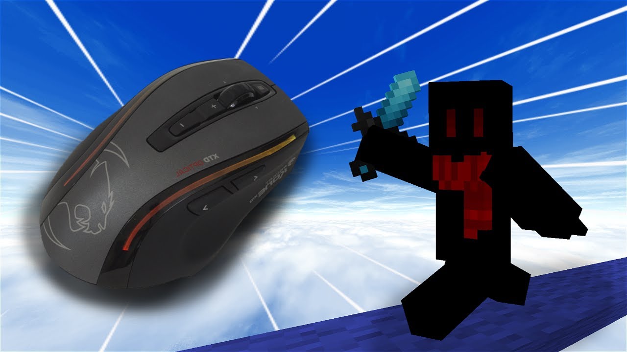 Roccat Kone XTD, czyli najlepsza stara myszka do drag clicka w Minecraft.