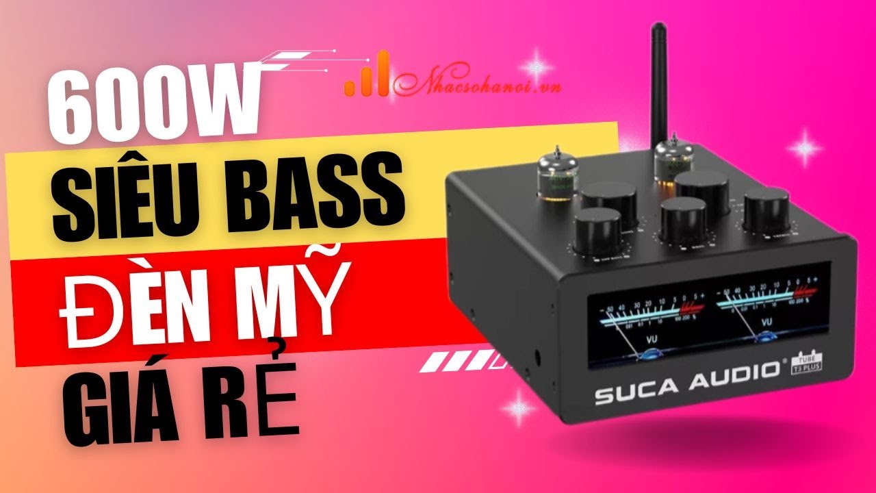 Amply Đèn Suca T3 Plus :  Công Suất 300W - Âm Thanh Cực Khủng