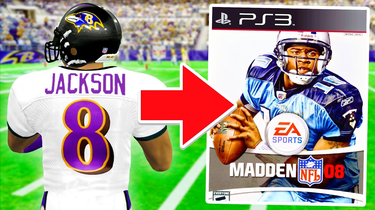 I Put Lamar Jackson in Madden 08 & Rewrote History!