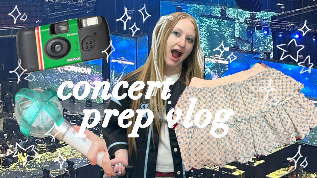 prepping to go to 2 concerts in one week ( a vlog) °‧🫧⋆.ೃ࿔*:･༘˚⋆𐙚｡⋆𖦹.✧˚ the ellie mellie