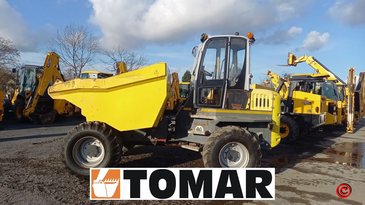 WACKER NEUSON 9T 2016r FULL CAB 0508 tel. +48 575 316 333 Wheel Dumper wozidło 9 ton kabina