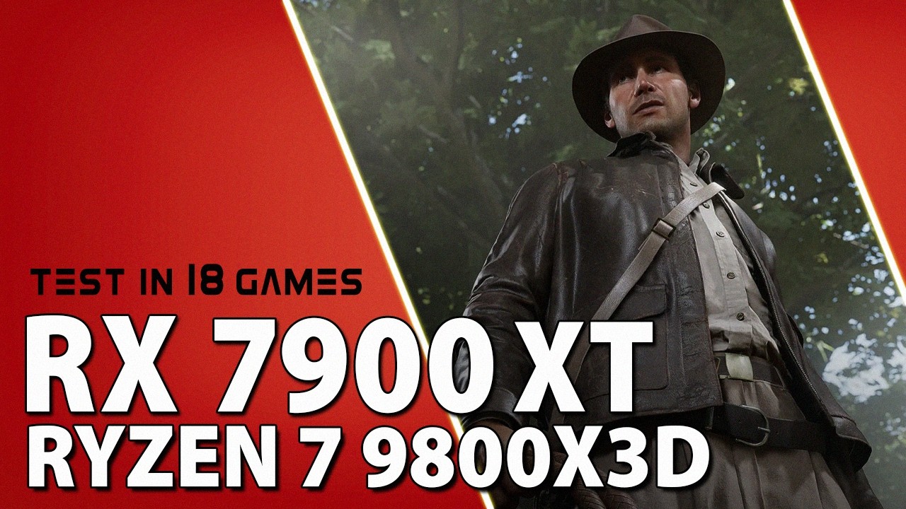 RX 7900 XT + Ryzen 7 9800X3D // Test in 18 Games | 1440p + FSR