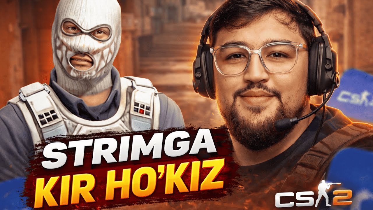STRIMGA KIR HO'KIZ SKIN YUTASAN #CS2 #LIVE #csgo #uzbekistan #jonliefir #chapanic