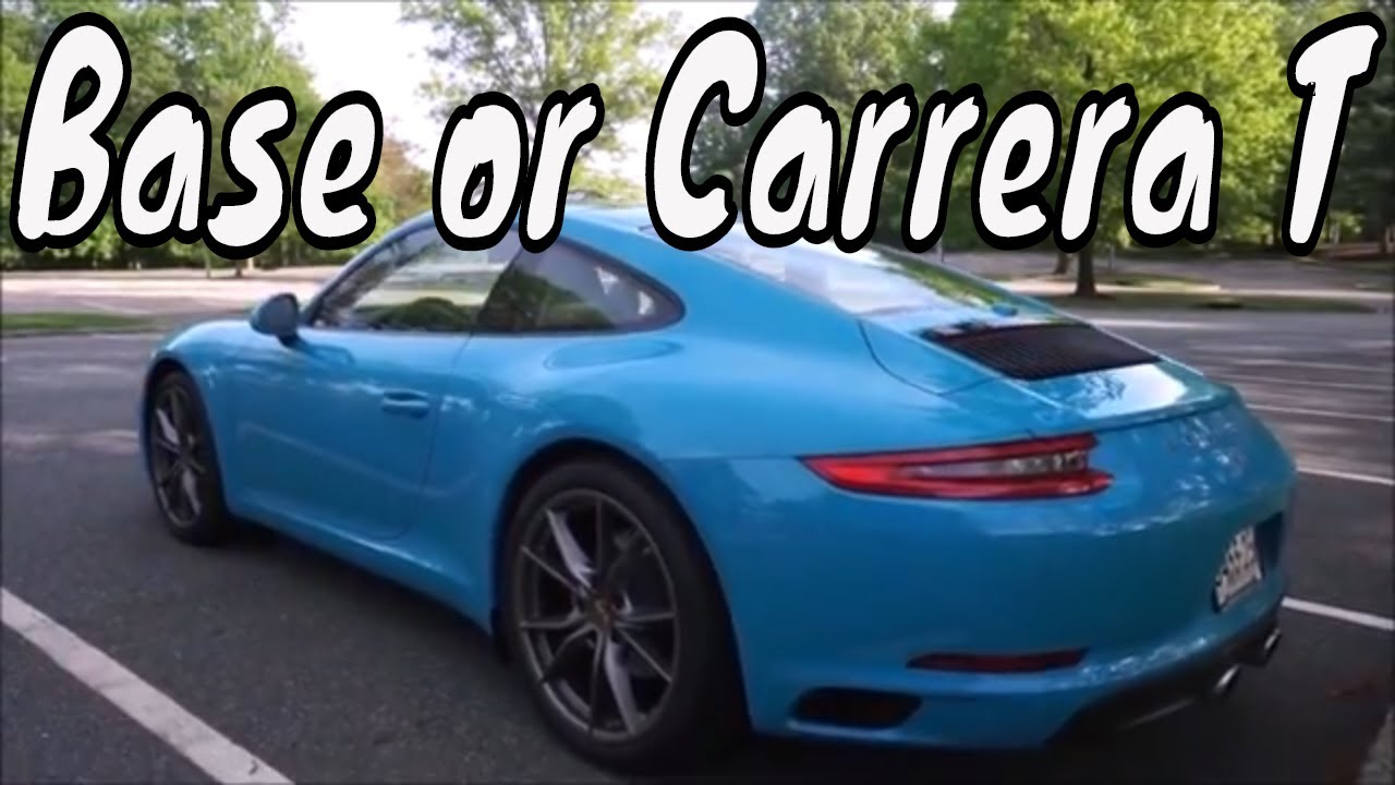 Why I Bought a Base Porsche 911 over a Carrera T