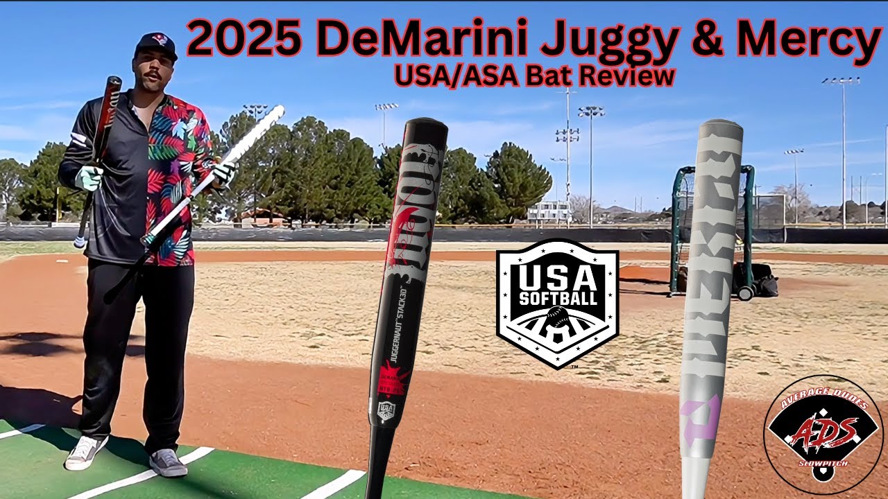 Hitting the 2025 DeMarini Juggy & Mercy | USA/ASA Slowpitch Bat Review