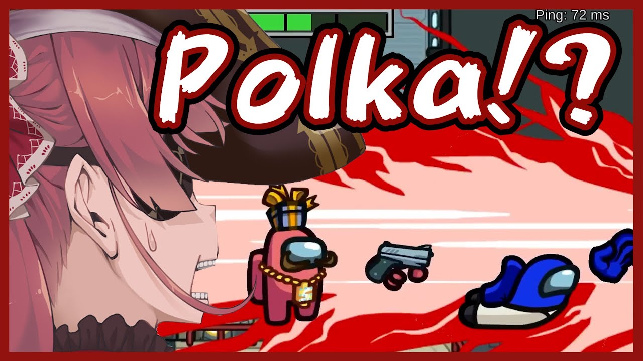 Drunk Polka Tried To Gaslight Everyone After Killing Right In Front Of Marine【Hololive / Eng Sub】
