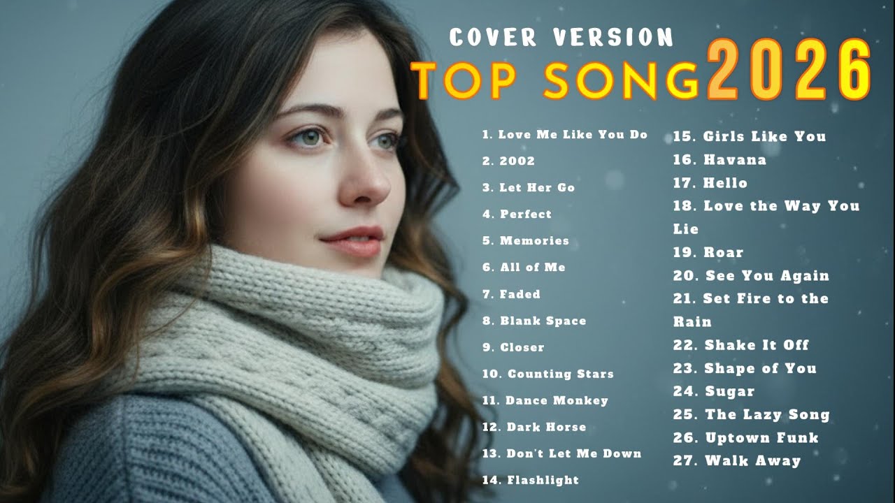 Hot Hit Pop Songs Cover Playlist 🎧 Global Music 2026   Echo Covers Vol  6