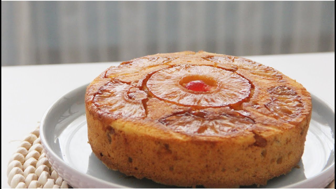 Upside Down Pineapple Cake 翻转吧凤梨蛋糕 | Apron