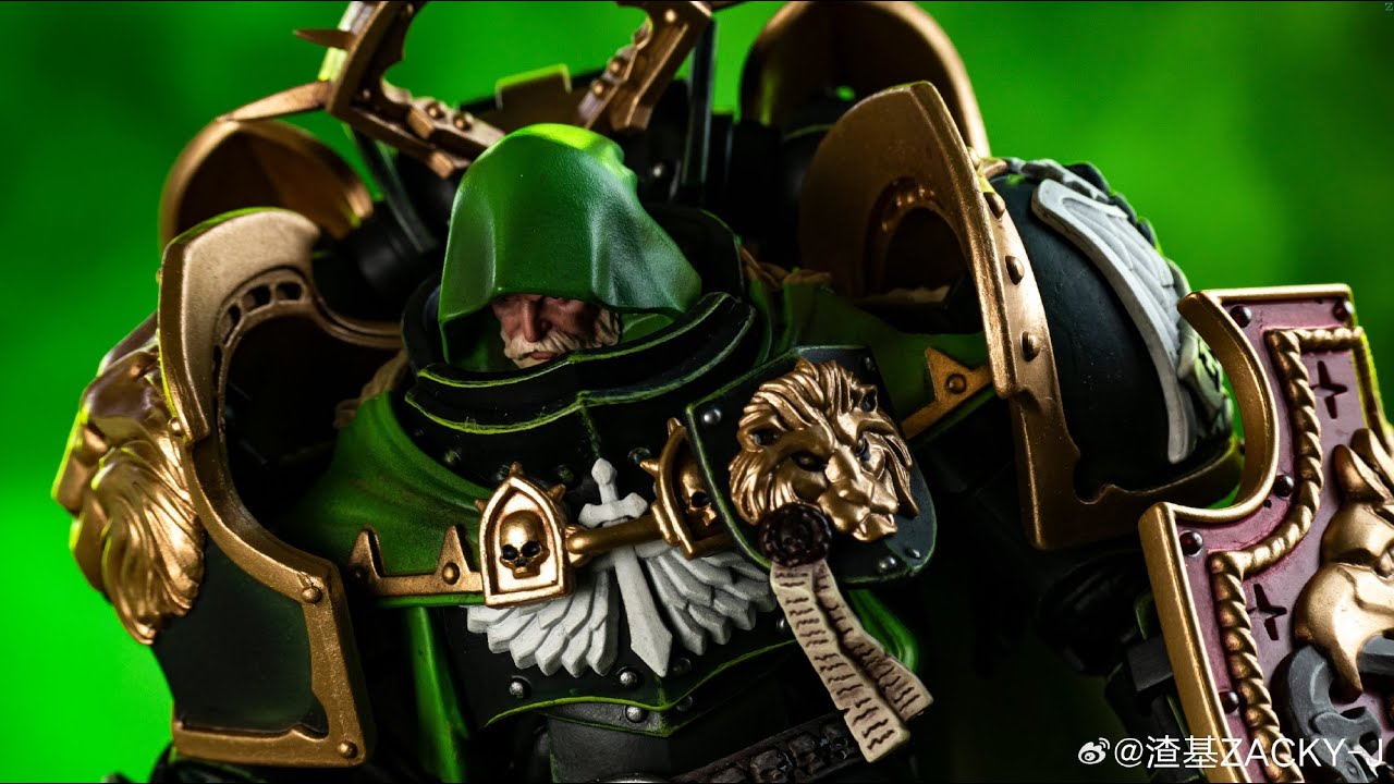 JoyToy Source 1/18 Warhammer 40K Dark Angels Primarch Lion El'Jonson，Made by @zacky-j