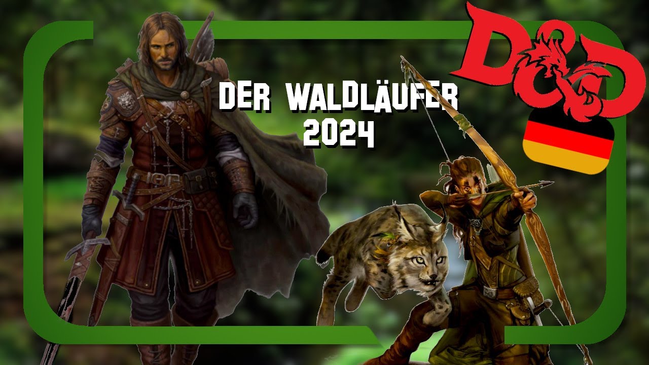 Waldläufer Klassenvorstellung! #dnd5e #dnddeutsch #dndde #waldläufer #nature #tiere