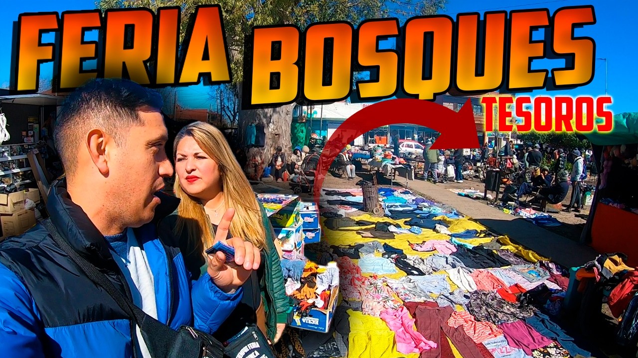 Feria de BOSQUES recorrido en FLORENCIO VARELA ZONA SUR #argentina 