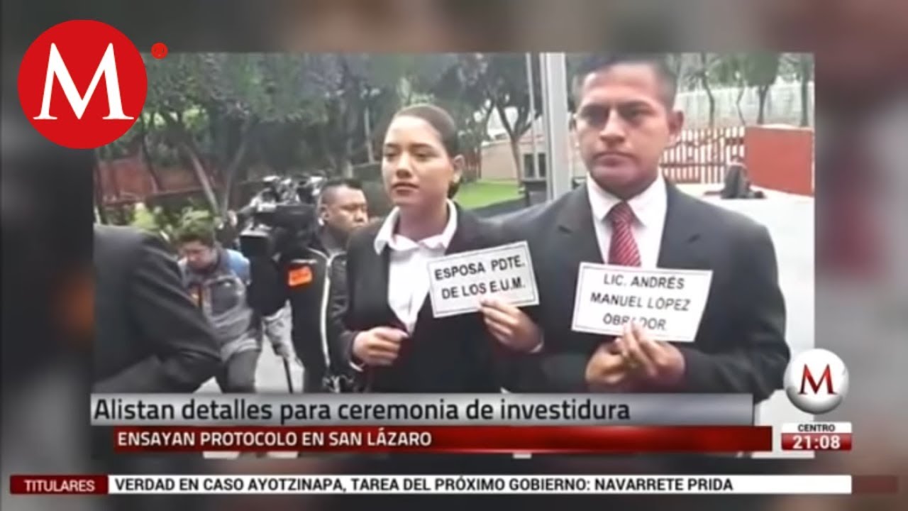 Alistan detalles para la toma de protesta de AMLO