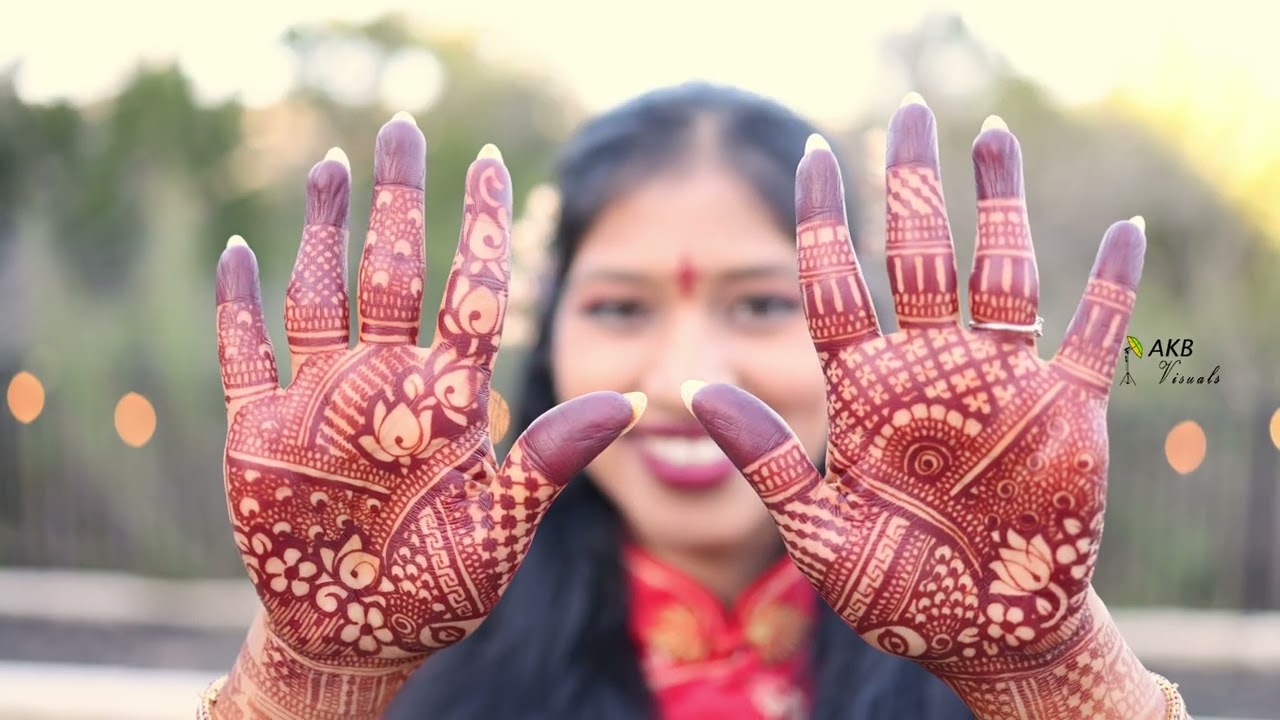 Veena's Mehendi Ceremony