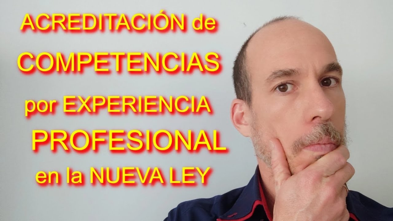 Procesos de ACREDITACIÓN por EXPERIENCIA PROFESIONAL