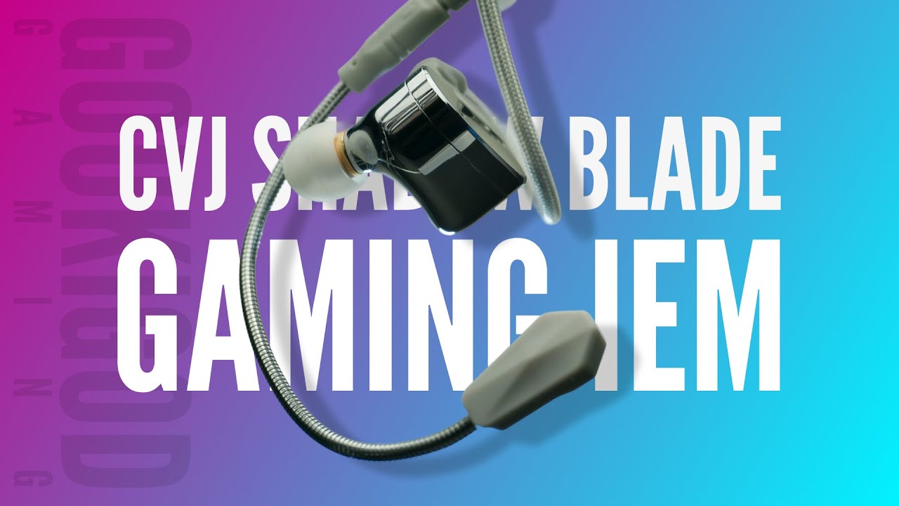 ACCESSORY REVIEW: CVJ Shadow Blade - The Most Gamer IEM Yet!