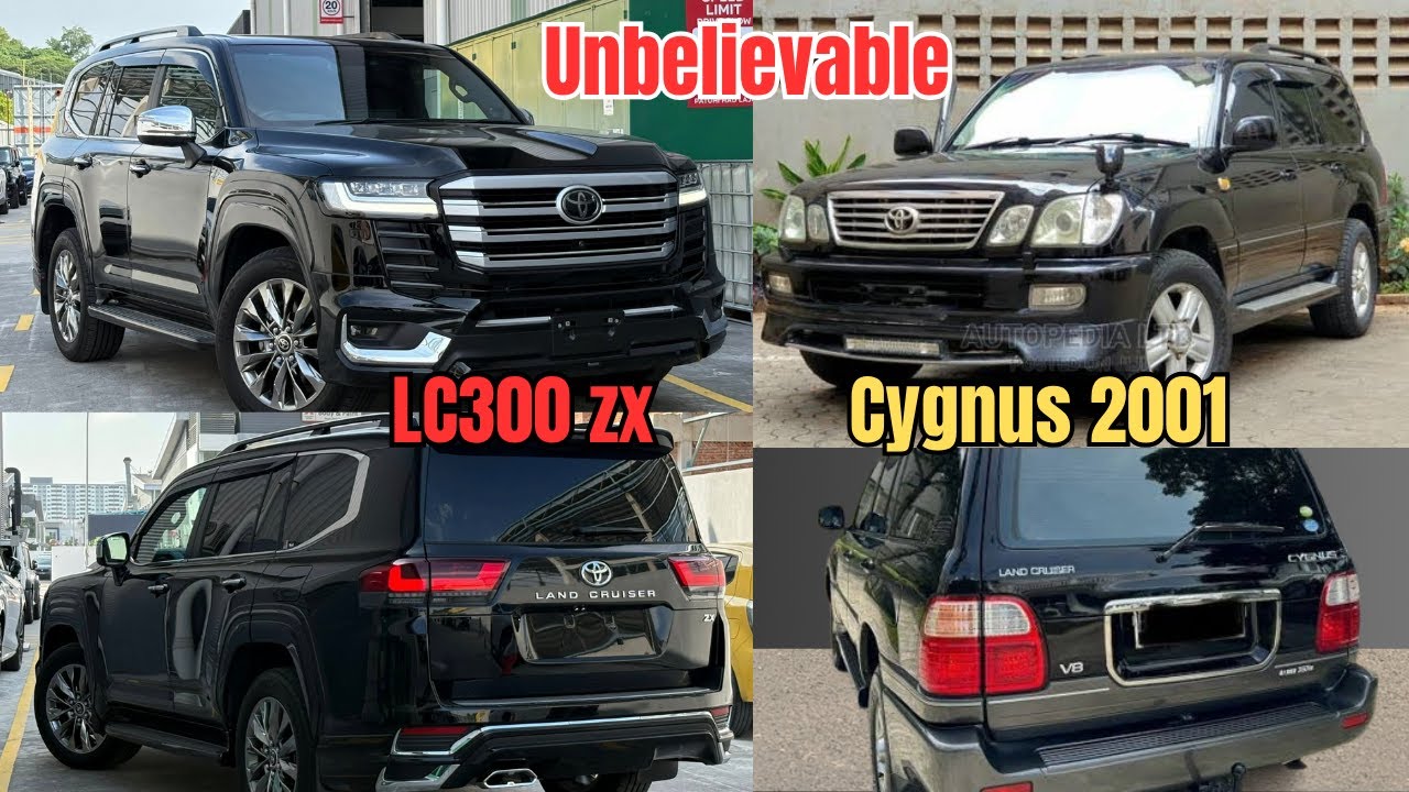 LandCruiser Cygnus 2001 Model Convert Into 2025 LC300 | #autolevels