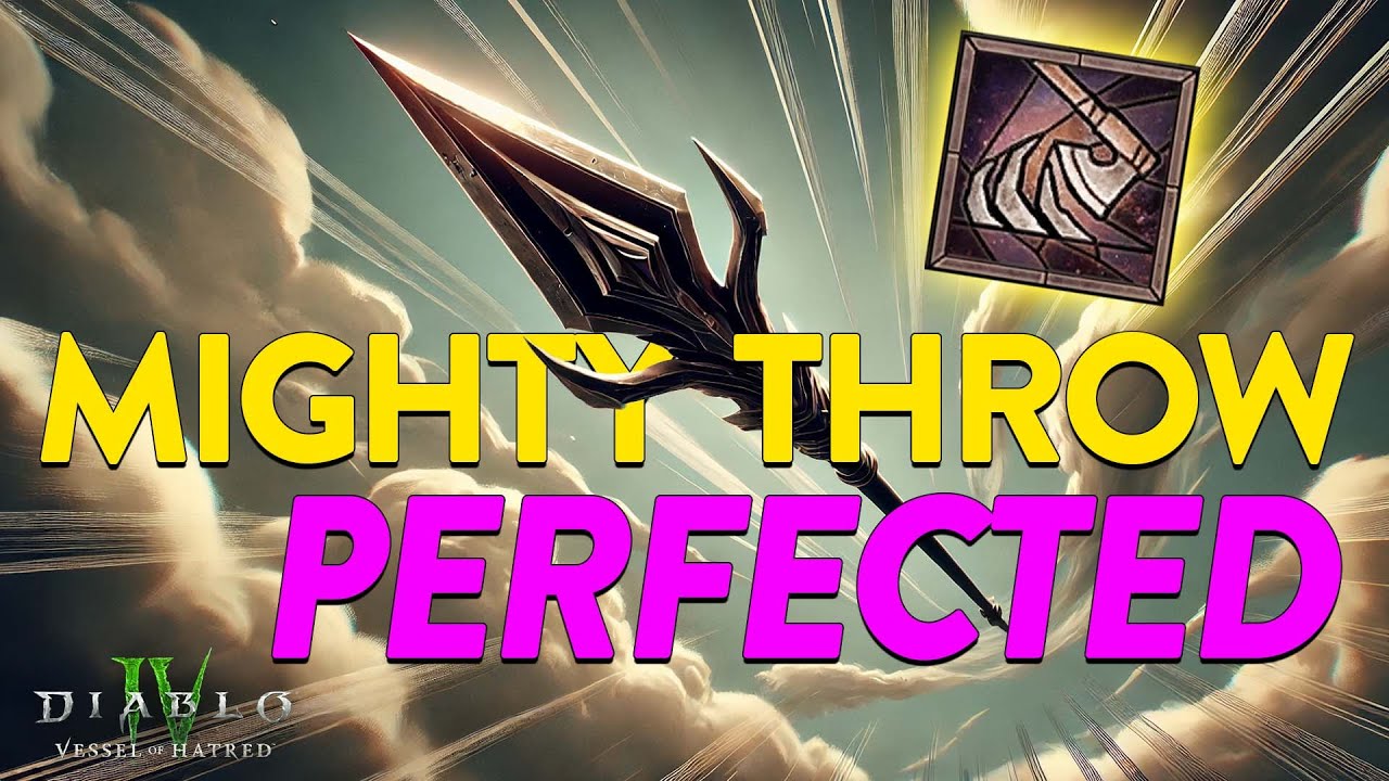 Pit 100+ Mighty Throw | Barb Is Actually Back! | Diablo 4 VoH OP Build Guides