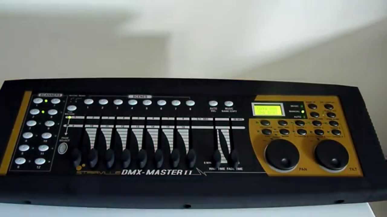 Présentation stairville dmx master II [Français]