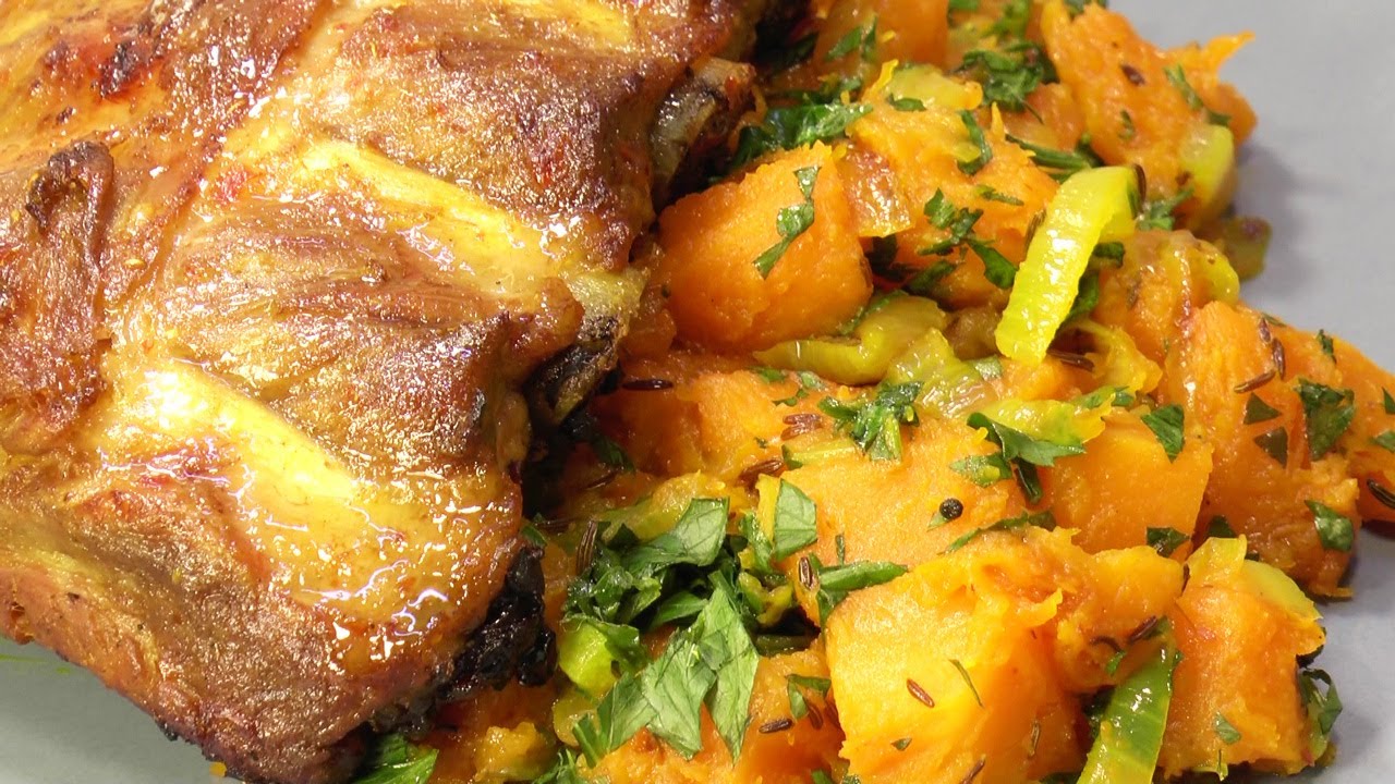 Мясо с запечённых рёбрышек тает во рту | Запекание в пакете