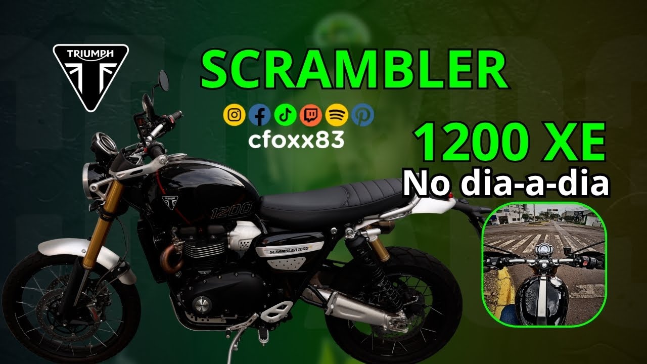 Triumph Scrambler 1200 XE - No dia-a-dia, vai bem?